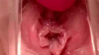 Asian Pussy Creampie Close up