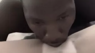 He slips his monster pecker righ into her worked out pussy