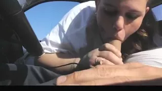 Amazing amateur ponytail, brunette, bedroom sex scene