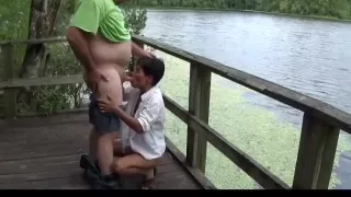 Fabulous private mature, blowjob, outdoor sex video