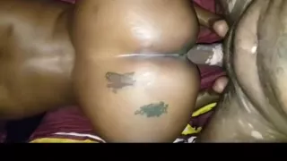 Crazy private masked, small tits, sofa porn scene