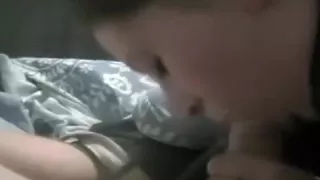 Amateur brunette girlfriend milking big cock