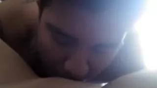 BBW on webcam close up