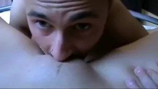 Mature brunette pussy lick and blowjob