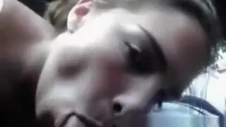 Awesome brunette girlfriend sucks hard