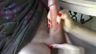 Handjob On a Webcam
