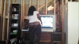 Black Stud Pounds Some Thick Ebony Ass
