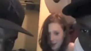 Amazing amateur brunette, black guy, pov xxx movie