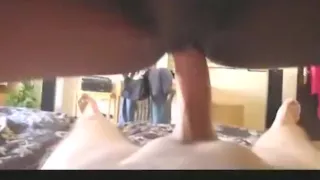 Exotic exclusive white girl, brunette, hair pulling adult scene