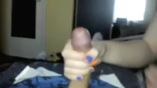 Incredible homemade dark hair, make-up, swallow porn video