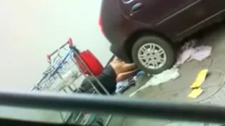 Hottest exclusive busted, parking lot, public adult movie