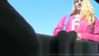 Tight Euro amateur outdoor public anal