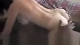 Interracial shower sex with a busty babe