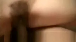 Hairy brunette who adores fat peckers does fine blowjob