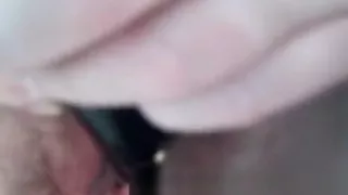 Close up dildo toying with Beth