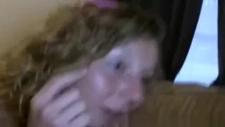 Wild blonde whore with big tits and a sweet ass is a sucker for cock