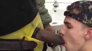White Guy Sucking Black Cock - SeeMyBF