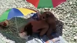 Trombata in spiaggia a Camogli