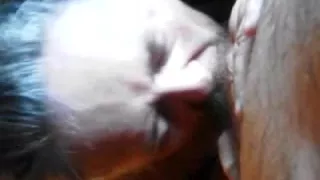 Doing what I love to do and what I do best, sucking the cum from a cock