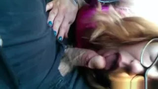 Fatty Blows Dick in a Car