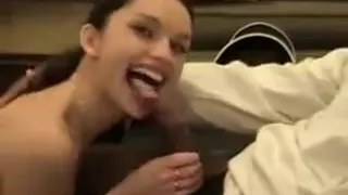 Black Cock Fan Gets a Good Dicking