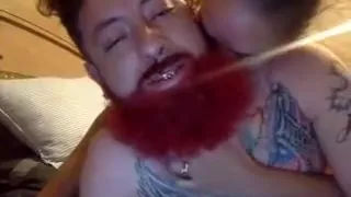 Alt Pärchen zeigt eine heiße Webcam Show