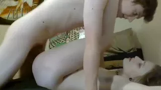 Blonde Cam Girl Face Fucked and Shagged