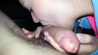 Devoted Gal Sucks and Strokes Cock