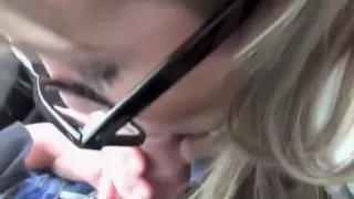 Nerdy German Wants to Get Fucked in the Car