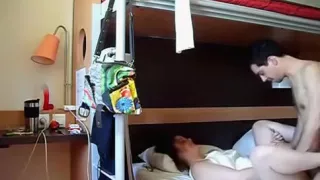 Hot French girl lets her boyfriend playing with her delicious pink twat in bed