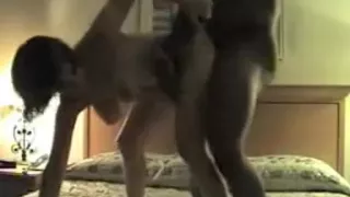 Sexy amateur wife loving the taste of a monster black dong