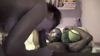 Fine Latina wife ass fucked by lover's big black dick after giving head