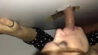 Amateur chick 1st gloryhole ...