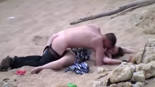 Married couple fucking outdo...