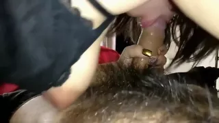 She wants ALL of his cum