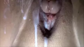 Creaming the pussy of my wif...