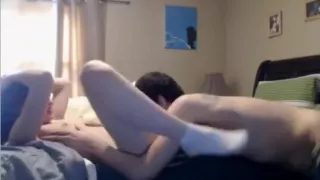 Fabulous homemade Couple, Cunnilingus sex clip