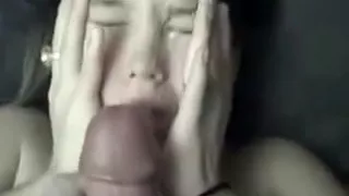 Amazing homemade Brunette, POV adult clip