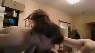 Private homemade couple, webcam sex record with crazy Dererumnatura