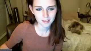 girl loves beeing watched by men jerking off to her