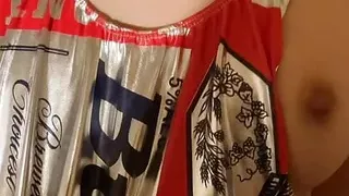 Sex with a woman in a Budweiser costume