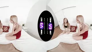 TmwVRnet - Amy Douxxx & Nata Ocean - Curious cuties orgasm together