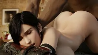 TIFA GETTING FUCKED BY BARRET From Final Fantasy 7