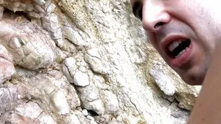 Nasty asian bitch enjoy dirty sex at beach