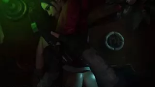 Claire Redfield Bent Over And Fucked Hard