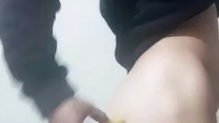 Young Indian boy with lemon