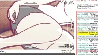 Nicole Risky Job Hentai game PornPlay  Ep.3 playing with a huge dildo on cam