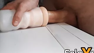 I'm fucking a flashlight in the form of an ass - SoloXman