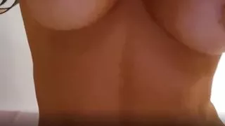 Totally naked and horny waiting for lover while the horn works