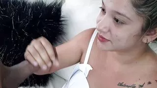 How delicious is my stepsister's tight pussy. Part 2. I fuck her hard till I cum.